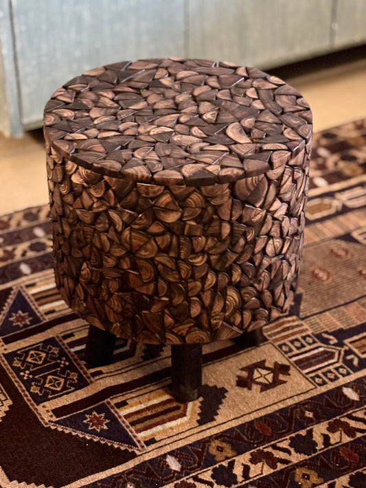 Ember Mosaic Table, round