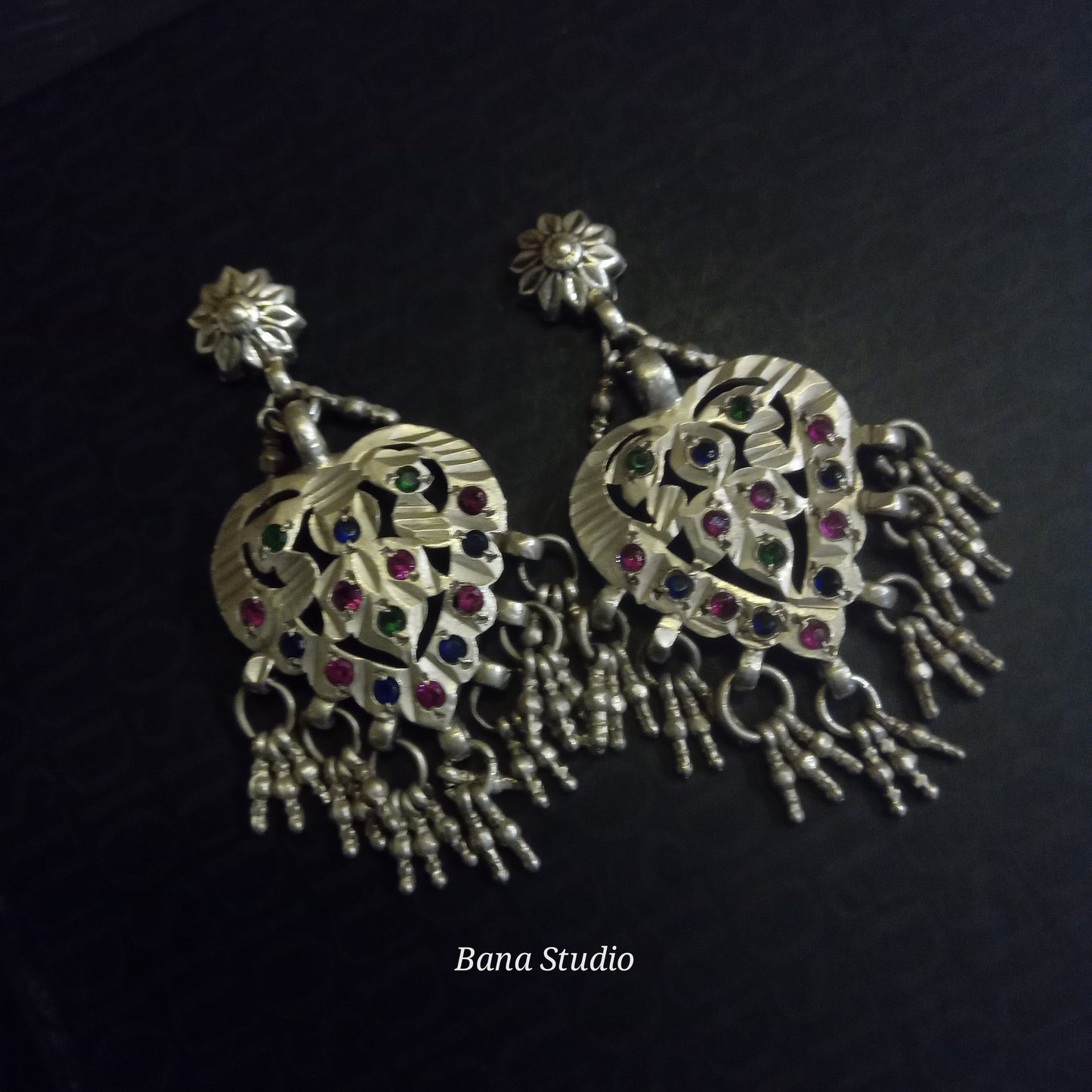 Earrings Vintage Silver