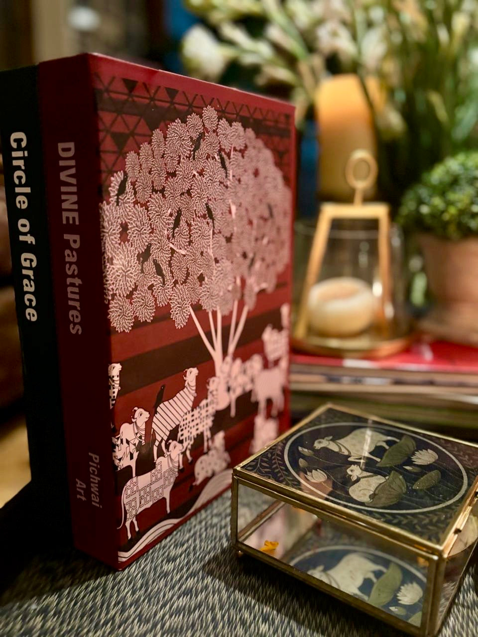Divine Pastures, book box