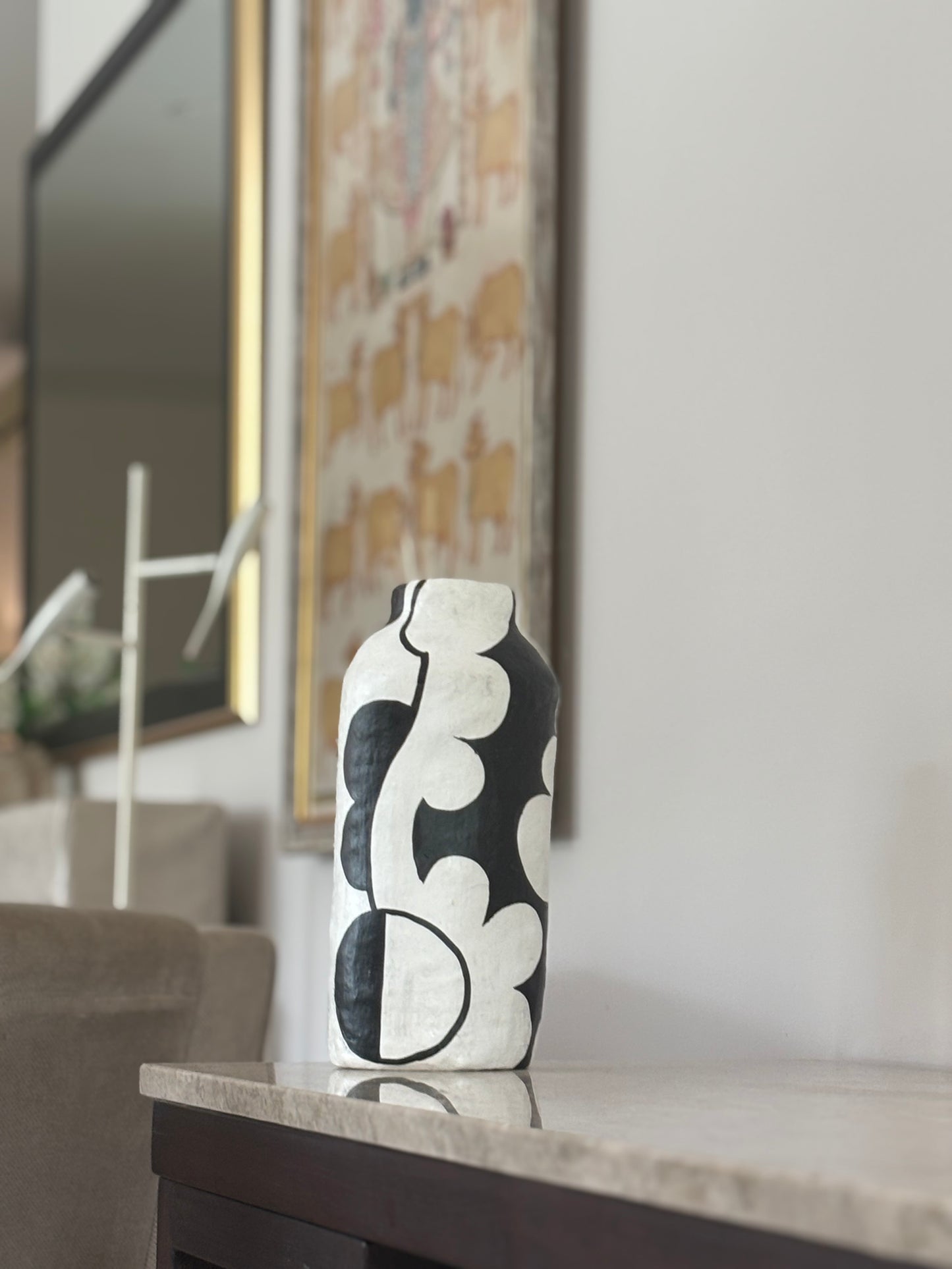 Tanira, Pichwai Art Pot