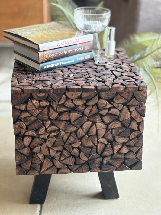 Ember Mosaic Table, square
