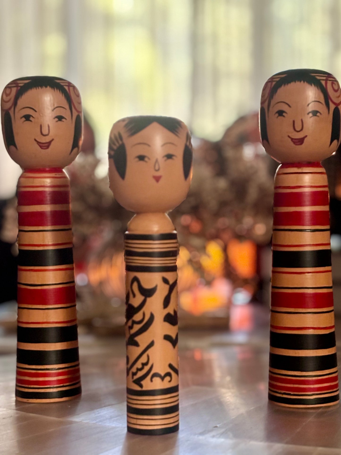Kokeshi doll in red