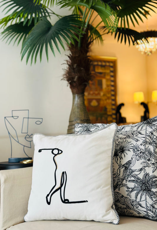 Image of Adam cushion from August.org.in a home decor website