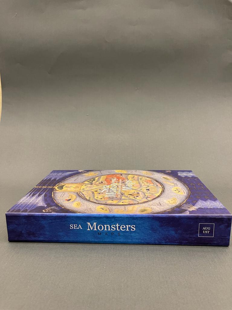 Image of sea monster map coffee table book box from august.org.in