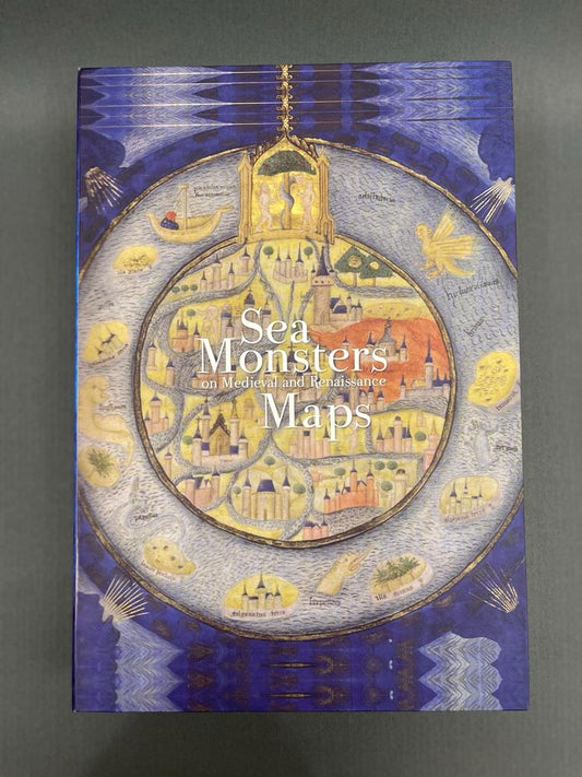 Image of sea monster map coffee table book box from august.org.in