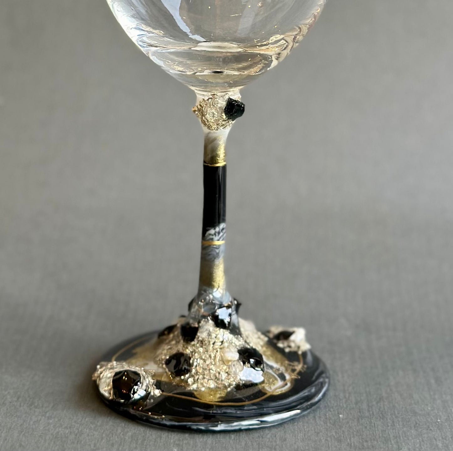 Wine glasses Black