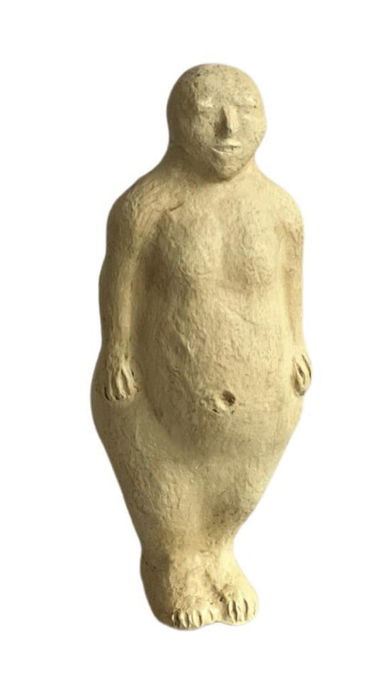 Standing Man, Amos paper mache sculpture