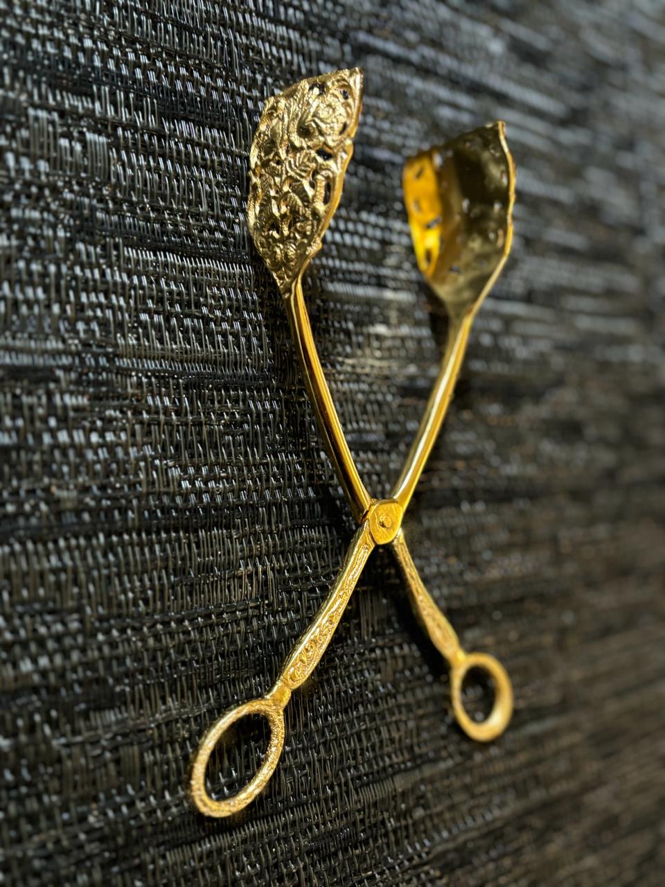 Belek Brass Tong, gold