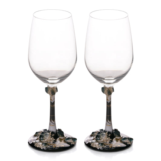 Midnight Pour Glass - Set of 2