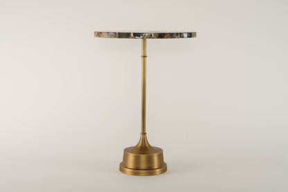Christopher Side Table-Oval