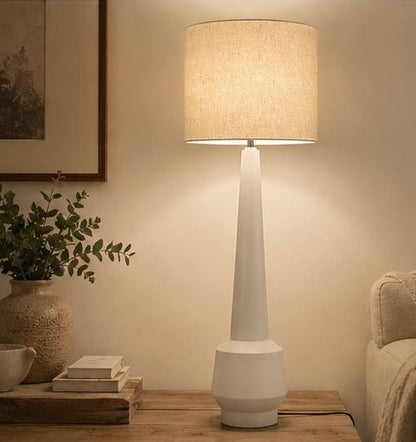 Meru – Tall Table Lamp, white