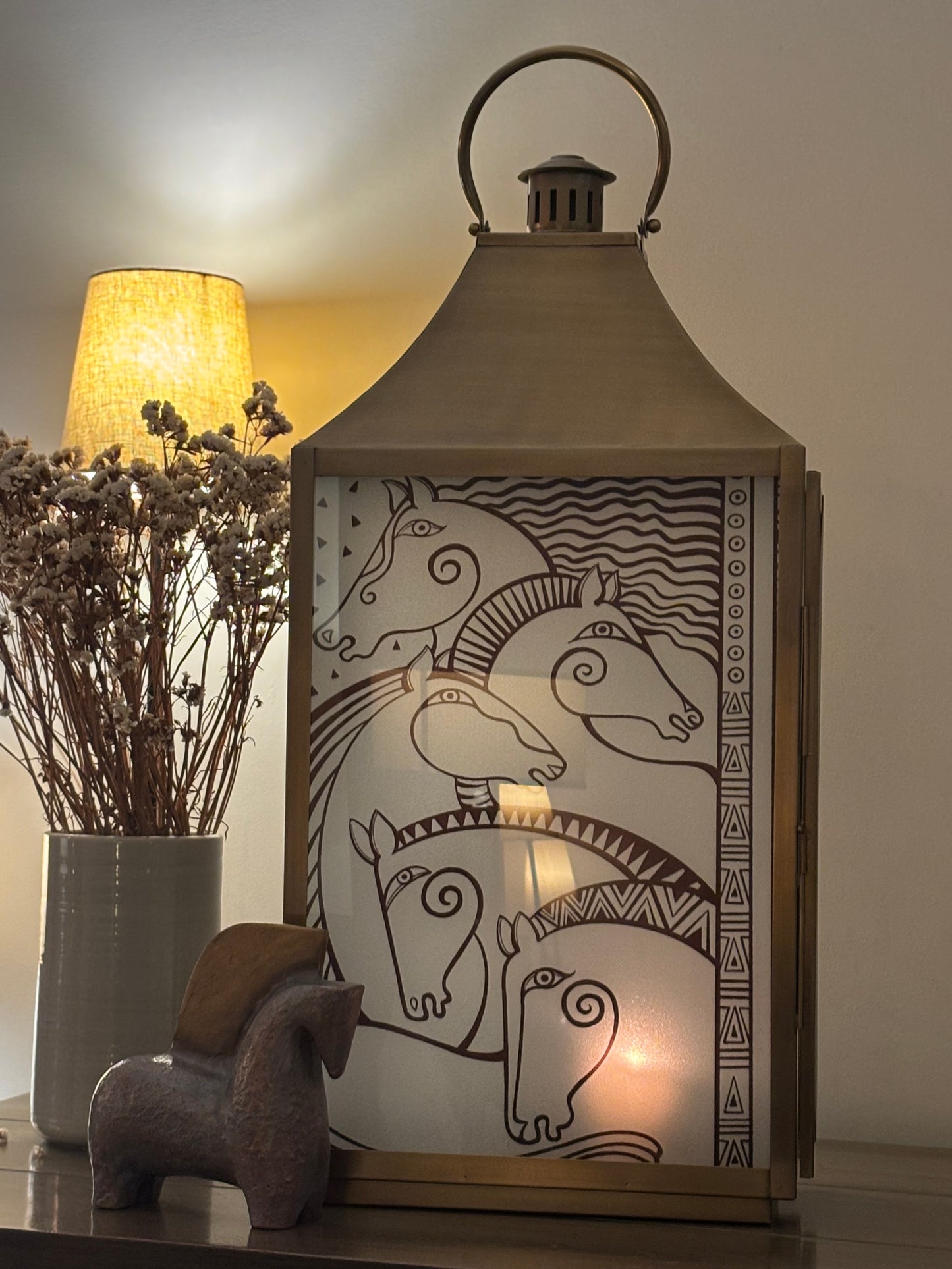 Equus Linea Art Lantern