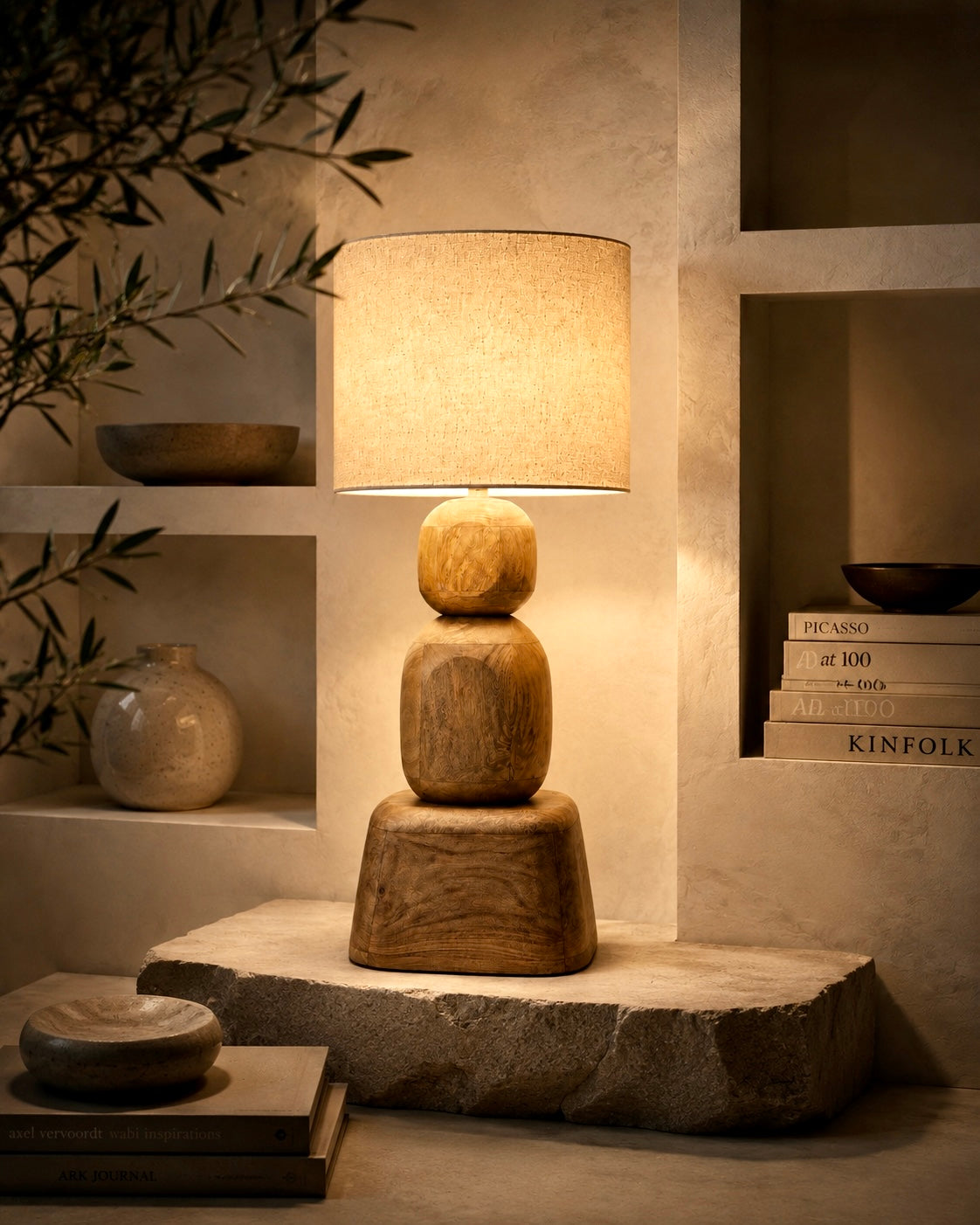 Aayam Wood Lamp