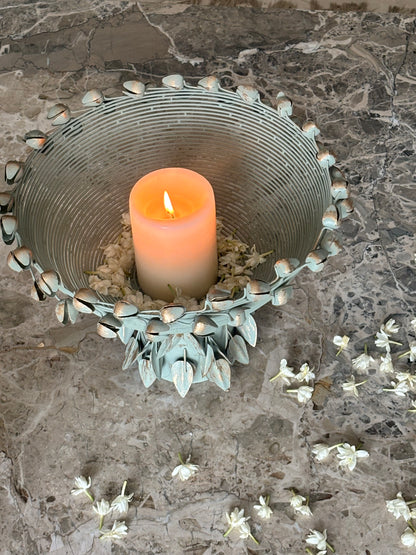 Pushpa Urli – Eternal Bloom Vessel