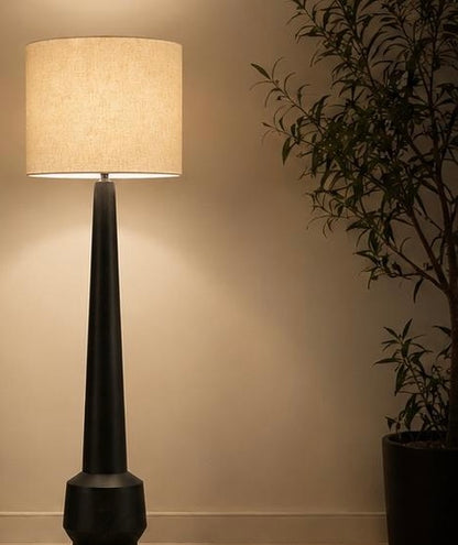 Aranya Sthumbh – Floor Lamp, Black