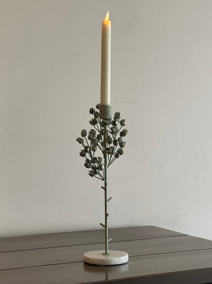 Whispers of Mogra – Sculptural Stems, Medium