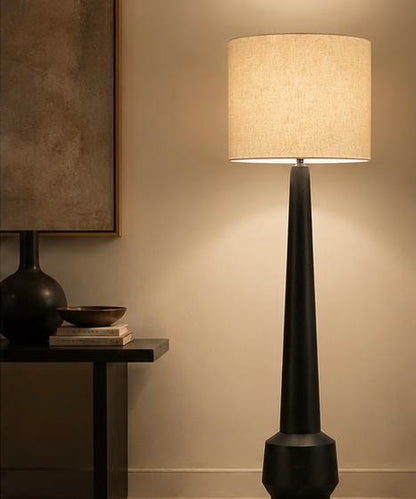 Aranya Sthumbh – Floor Lamp, Black