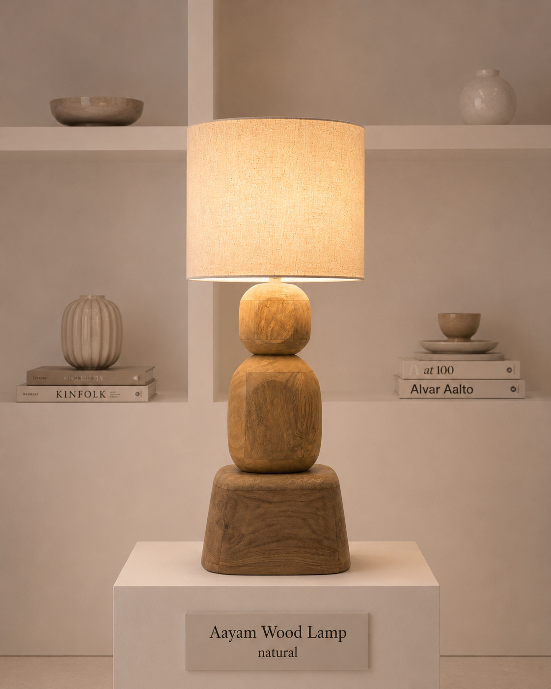 Aayam Wood Lamp