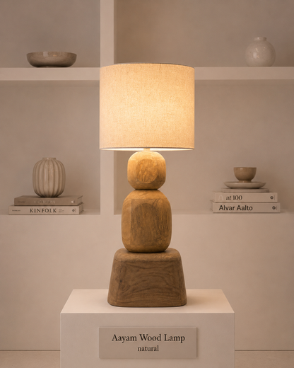 Aayam Wood Lamp