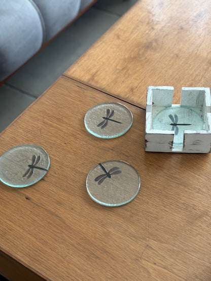 Dragonfly Whisper coasters
