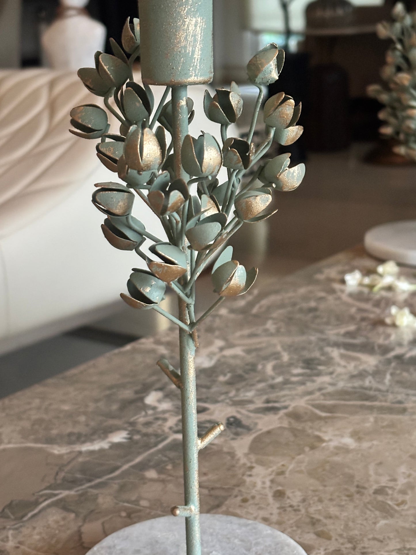 Whispers of Mogra – Sculptural Stems, Small