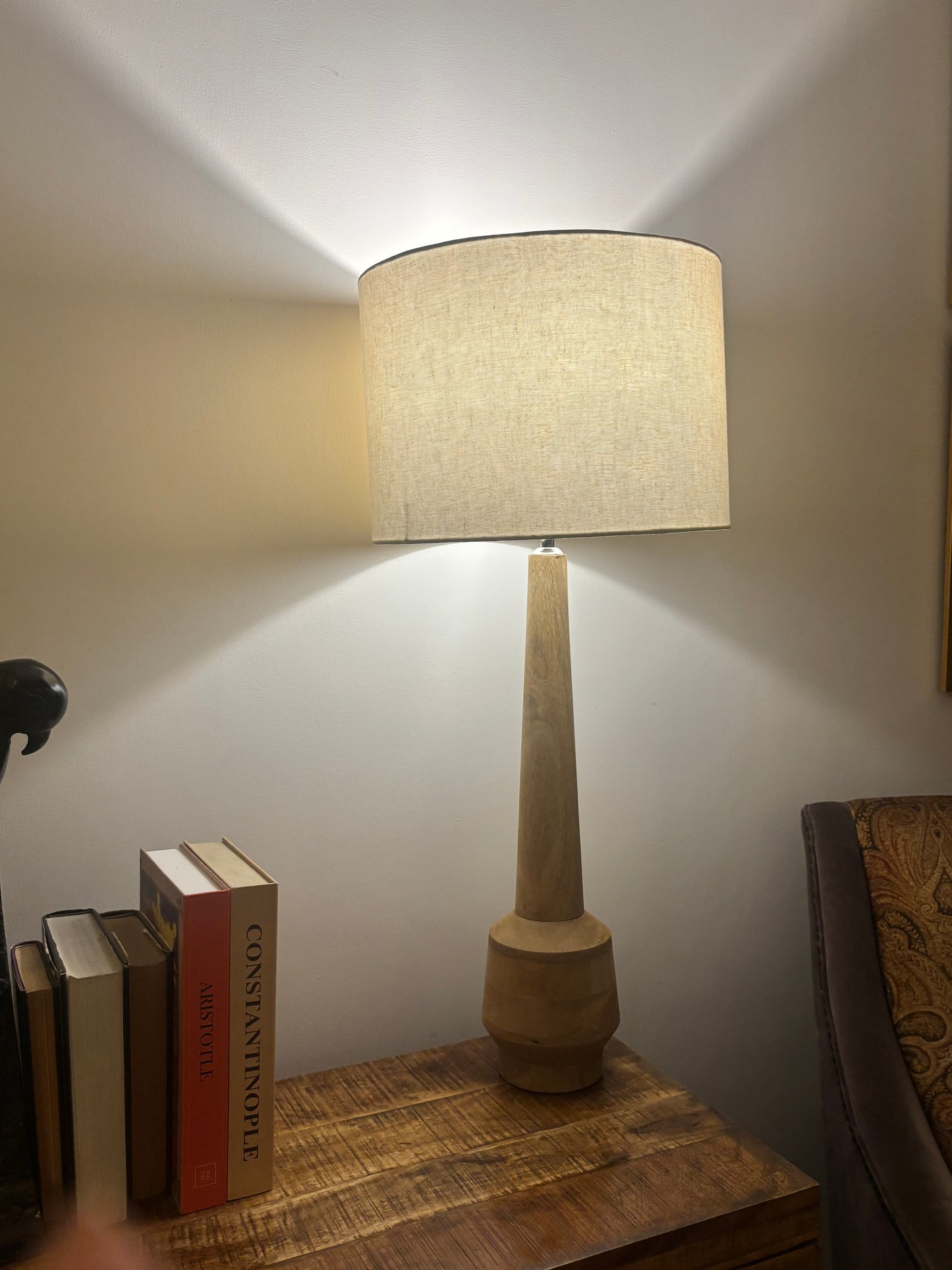 Meru – Tall Table Lamp, Natural