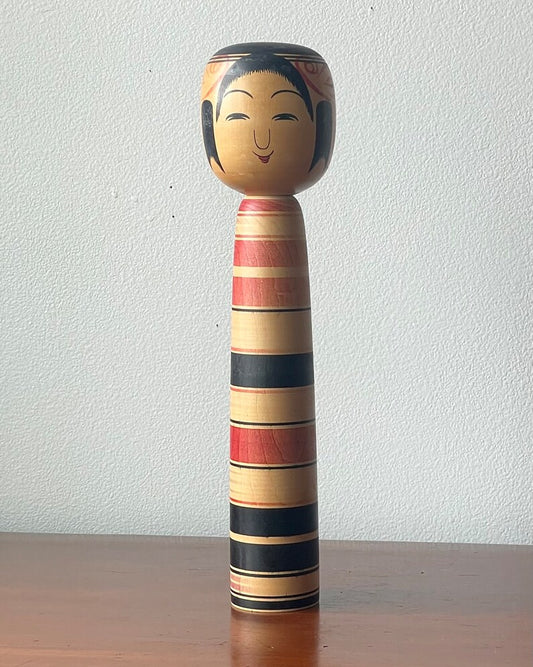 Kokeshi doll in red