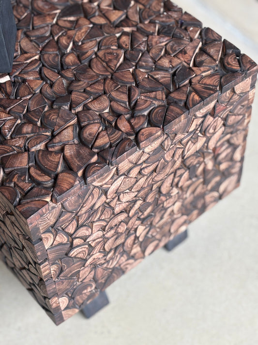 Ember Mosaic Table, square