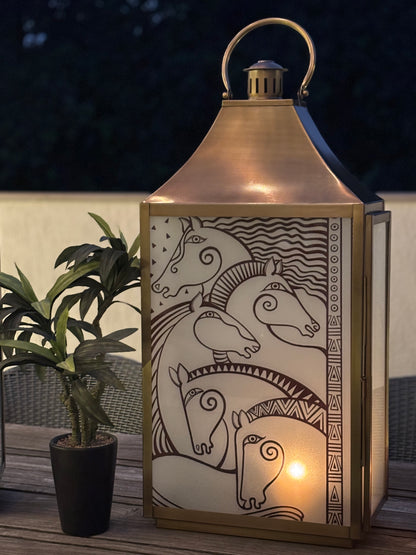 Equus Linea Art Lantern