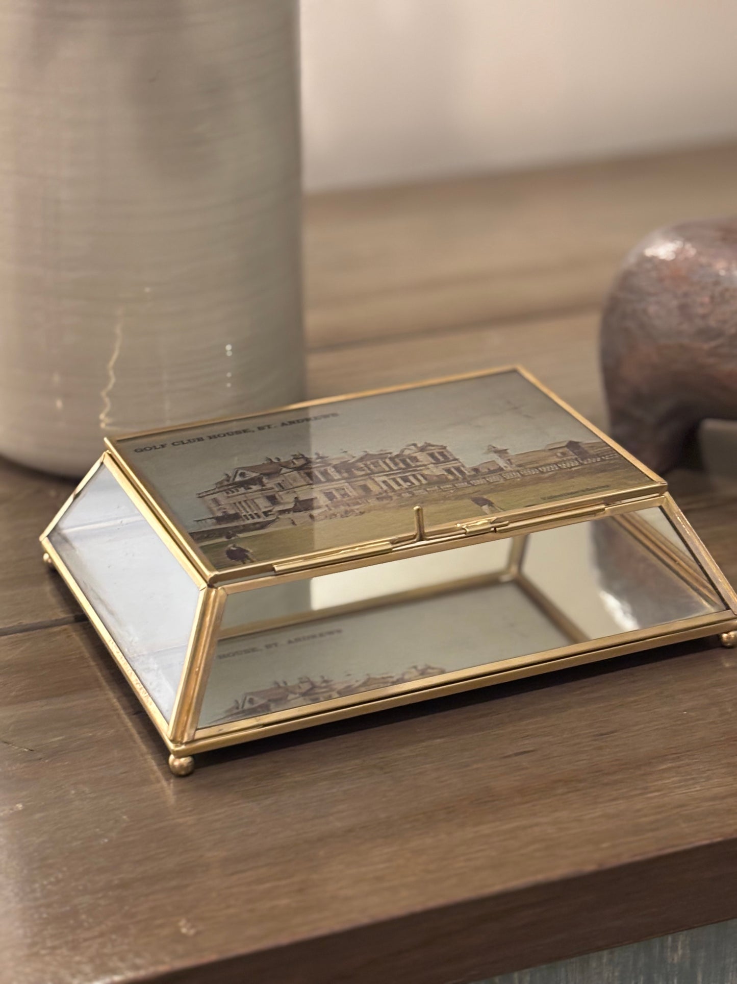 St.Andrews Heritage mirror box
