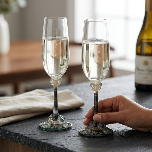 Midnight Celebration flute - Set of 2