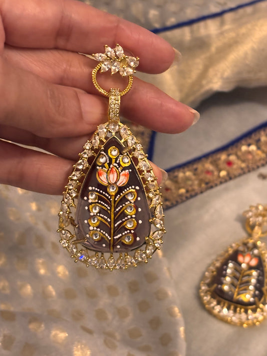 Mahira Pichwai earrings