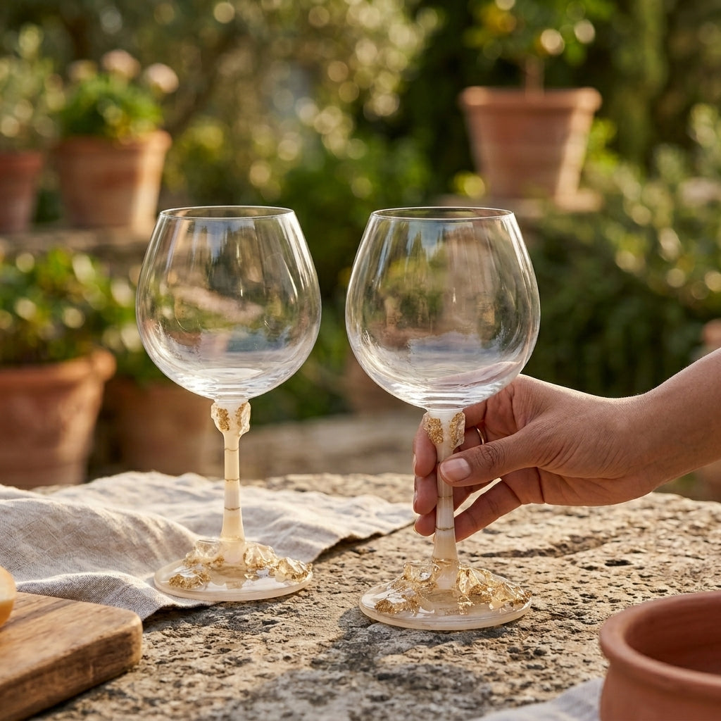 Amber Luxe Goblet - Set of 2