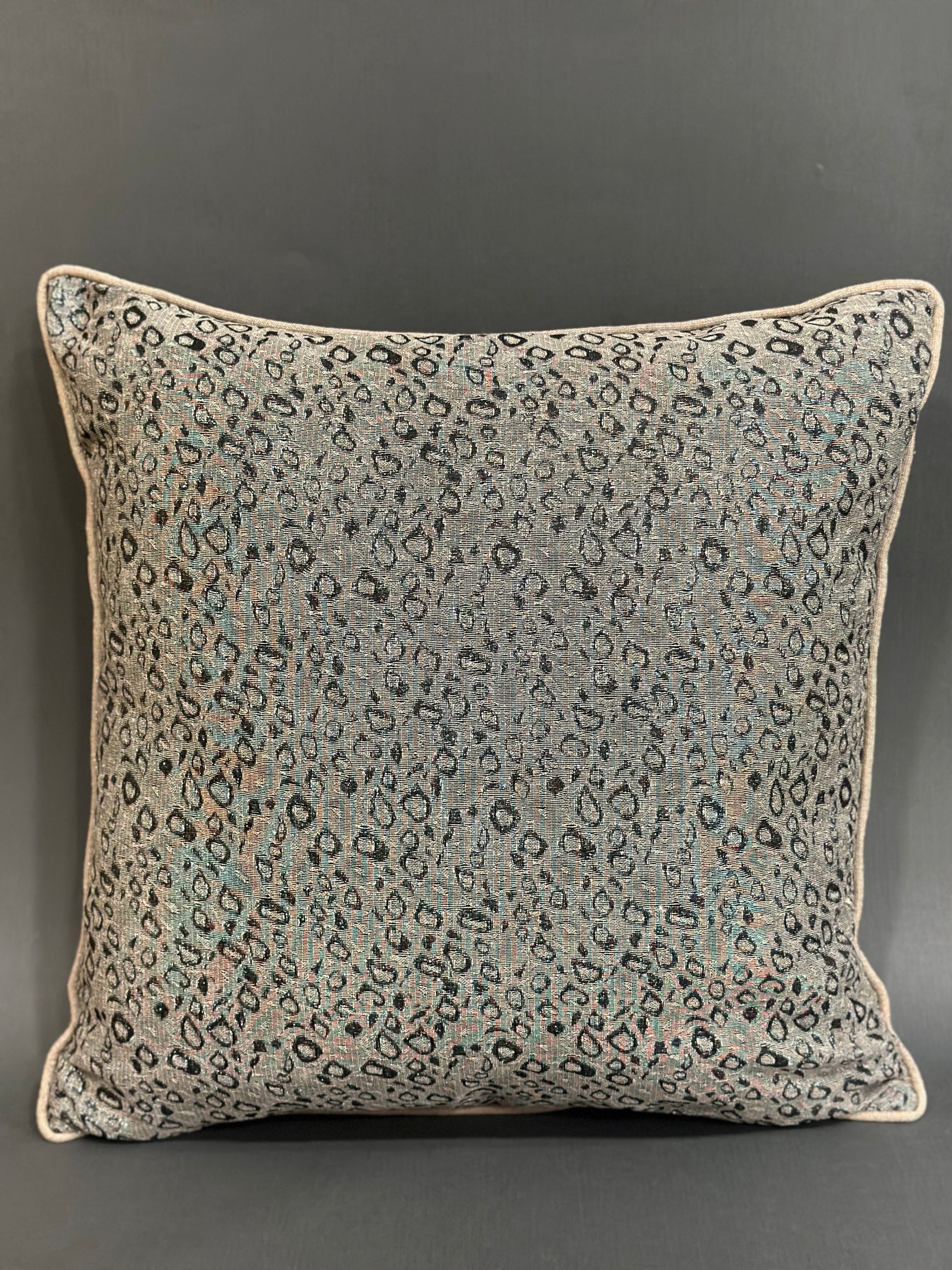 Image of Cheetah's rosettes cushion from august.org.in