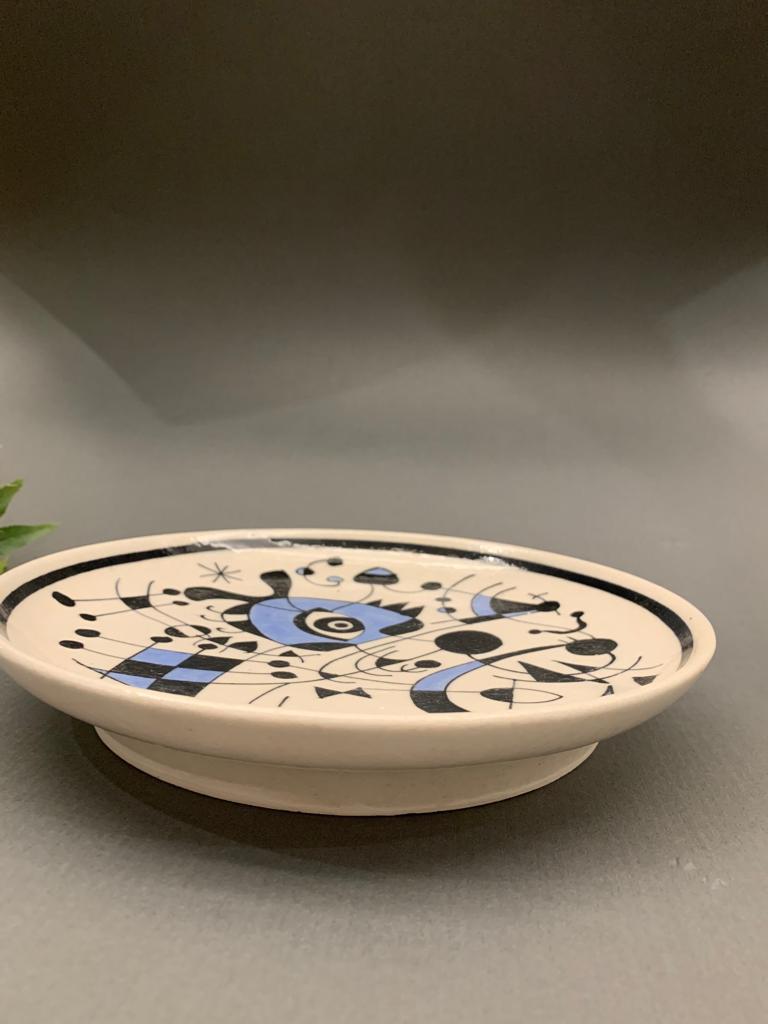 Image of celebrating miro Stoneware Platter from august.org.in