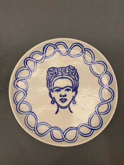 Frida Forever Platter stoneware platter from august.org.in home decor