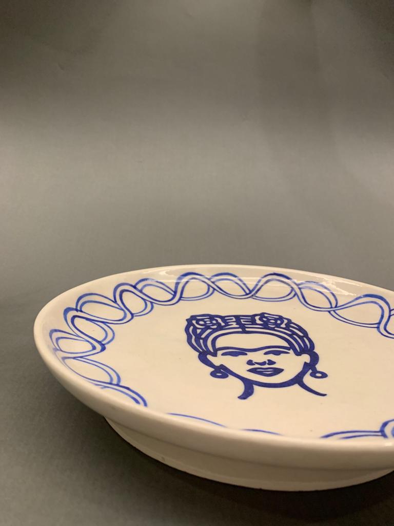 Frida Forever Platter stoneware platter from august.org.in home decor