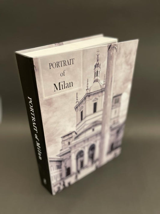 Portrait of milan coffee table book box