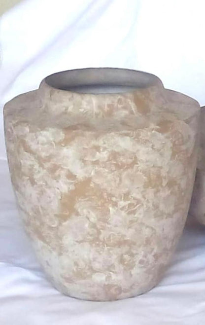 Pot : Mottled taupe