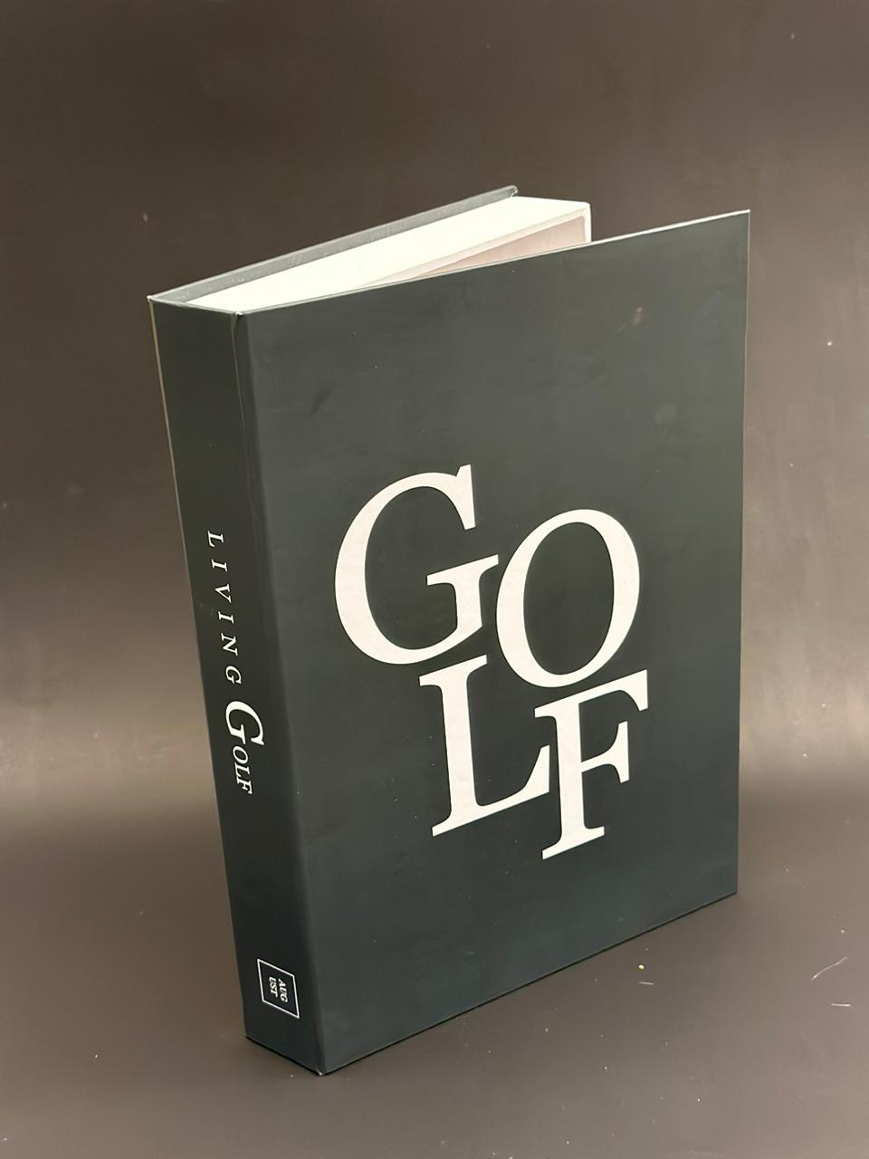 Living Golf coffee table book box from august home decor