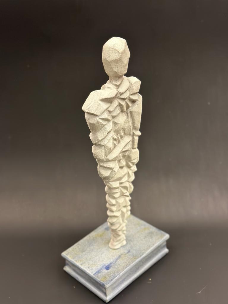 Image of Cleo (in sand beige) metal sculpture from august.org.in