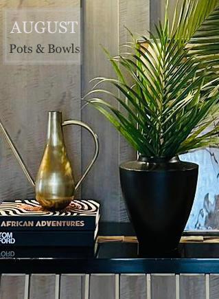 Pot : medium black