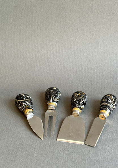 Cheese knives Black