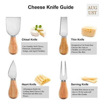 Cheese knives guide