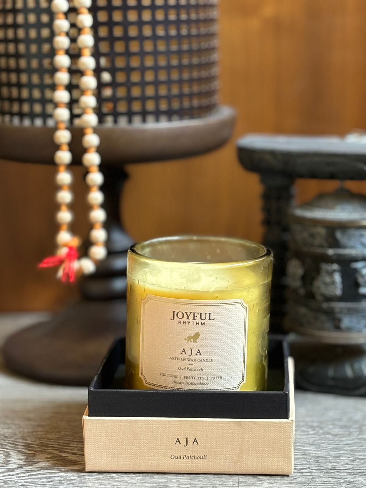 AJA artisan wax candle