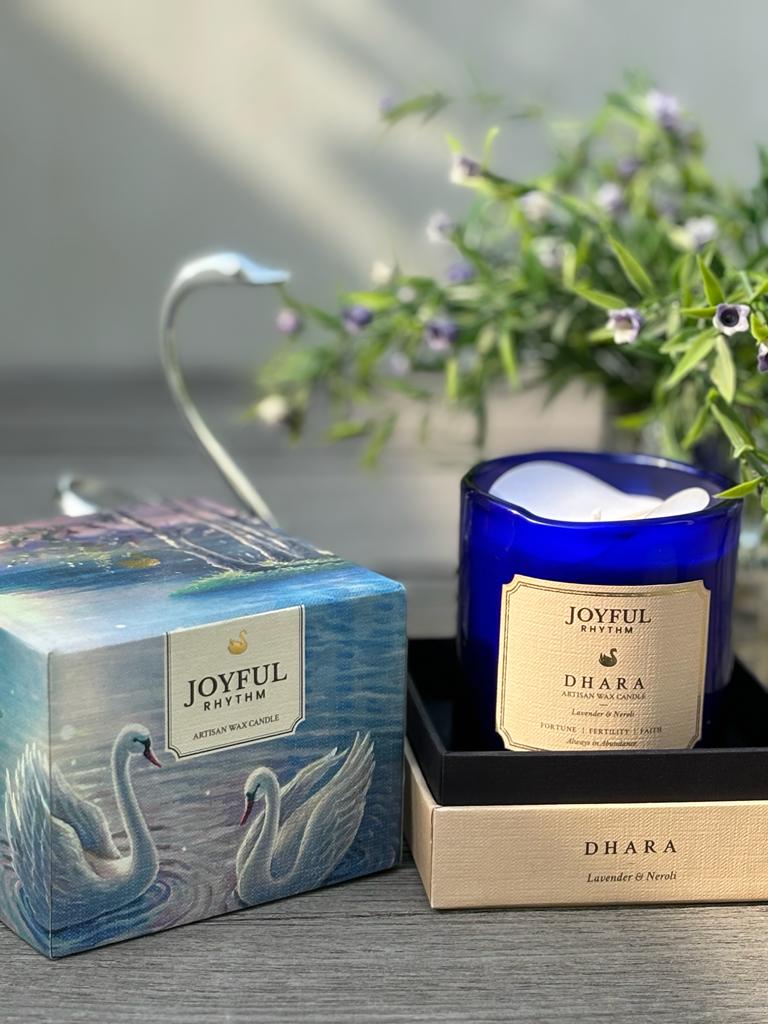 DHARA artisan wax candle