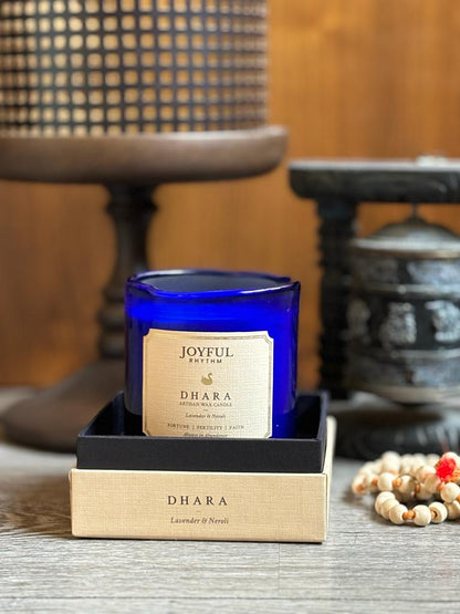 DHARA artisan wax candle