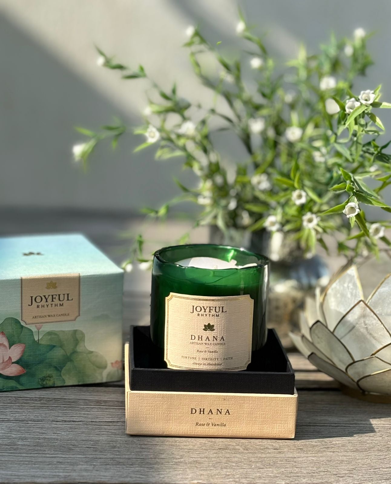 DHANA artisan wax candle