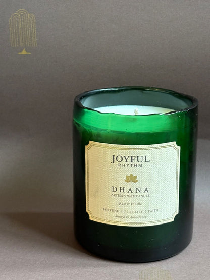 DHANA artisan wax candle