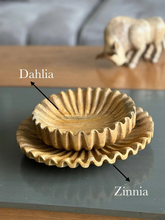 Dahlia & Zinnia together